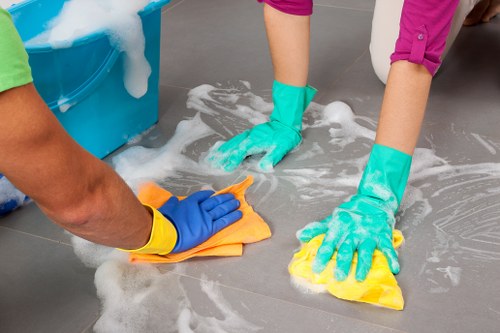 Deep cleaning commercial carpets in South Tottenham workspace