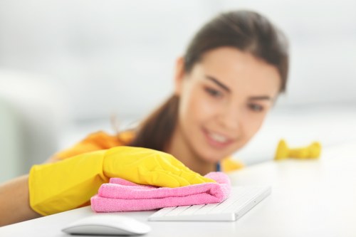 Different rug types prepared for specialist cleaning